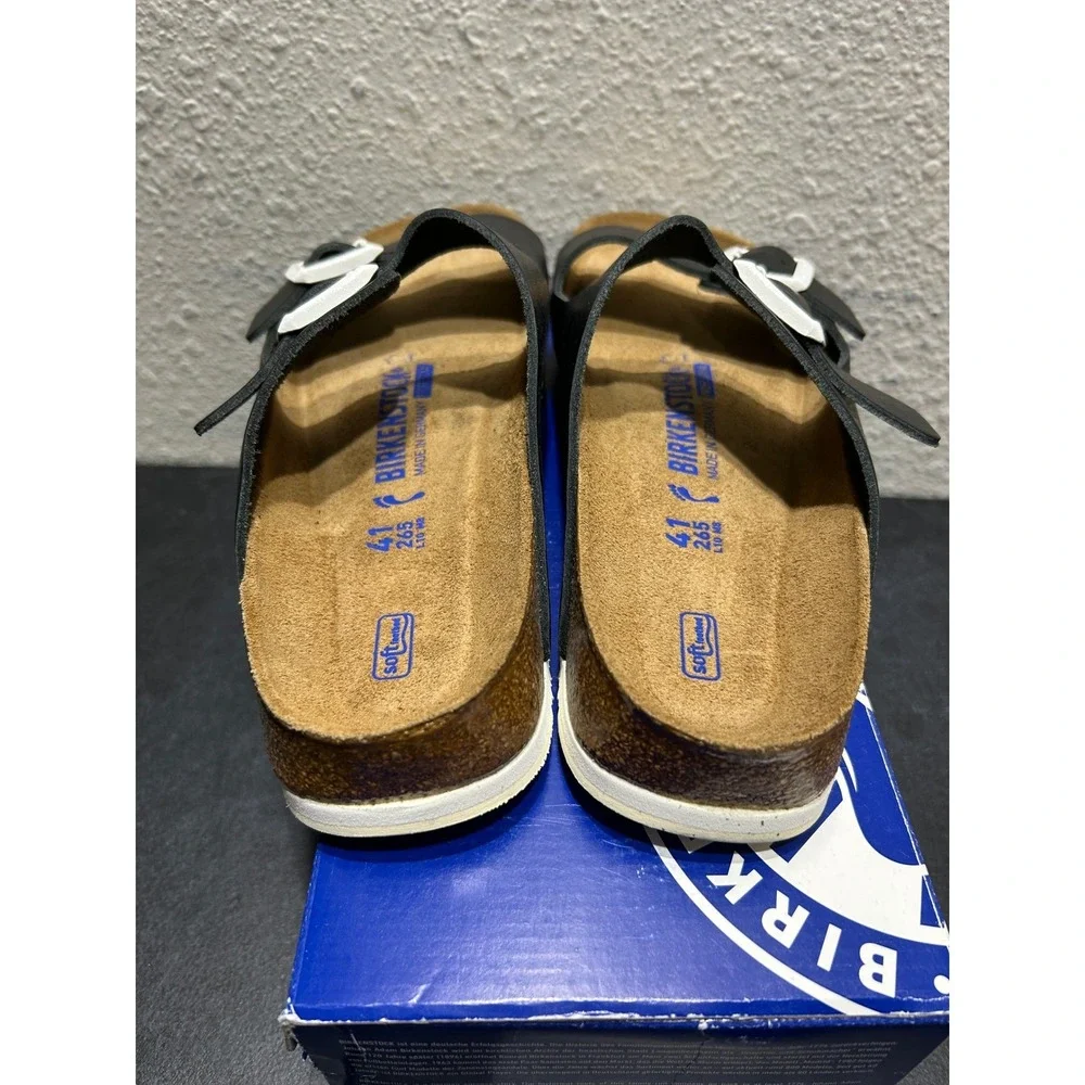 Birkenstock Arizona PROF Leather Black EU 41 US L10 M8 Unisex